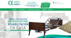 Desktop Screenshot of equiposmedicosencasa.com